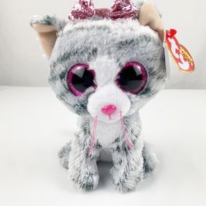 NWT Ty Beanie Boos Kiki the Kitty 6"